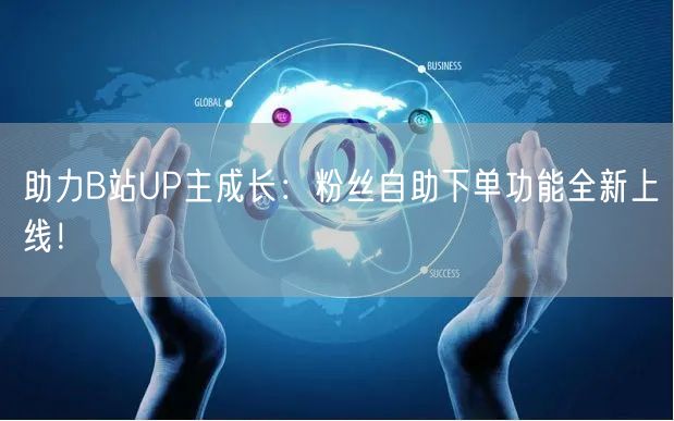 助力B站UP主成长：粉丝自助下单功能全新上线！