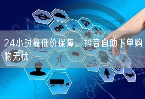24小时最低价保障，抖音自助下单购物无忧