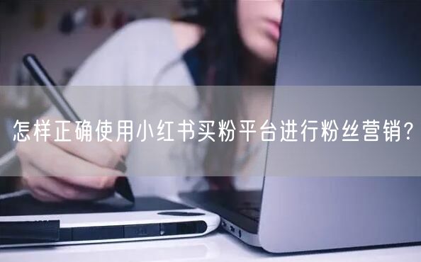 怎样正确使用小红书买粉平台进行粉丝营销？